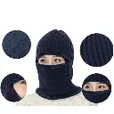 13706 Balaclava-Bulky-Marle-Acrylic-Knit-Furry-Fleece-Lined-Navy 16.webp