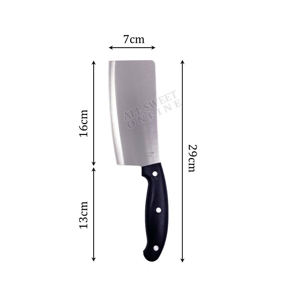 Cleaver Knife  15x7 cm S/Steel Blade