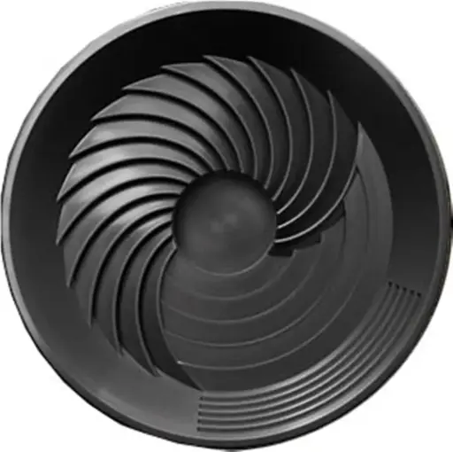 [28255] Turbo Pan Black 16" Plastic Gold Pan