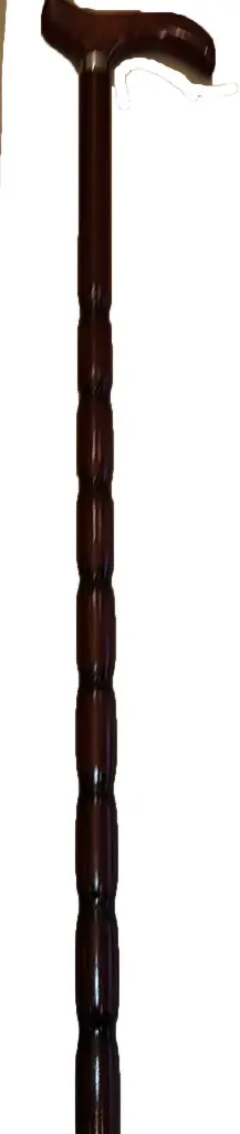 44975 Wood-Walking-Stick-92cm-Brown-Varnish-Derby-handle-16.webp