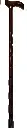 44975 Wood-Walking-Stick-92cm-Brown-Varnish-Derby-handle-16.webp