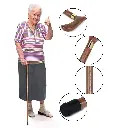 44975 Wood-Walking-Stick-92cm-Brown-Varnish-Derby-handle-11.webp