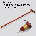 44975 Wood-Walking-Stick-92cm-Brown-Varnish-Derby-handle-4.webp