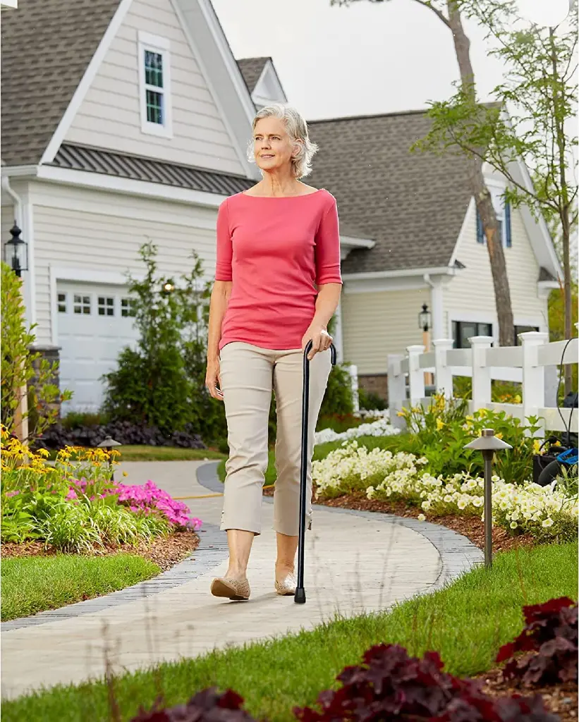 44978 Wood-Walking-Stick-92cm-Brown-Varnish-crook-handle-15.webp