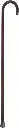 44978 Wood-Walking-Stick-92cm-Brown-Varnish-crook-handle-6.webp