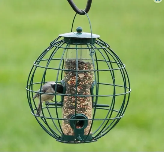 91434 Anti Possum Bird Feeder Round Metal 26cm 14.webp