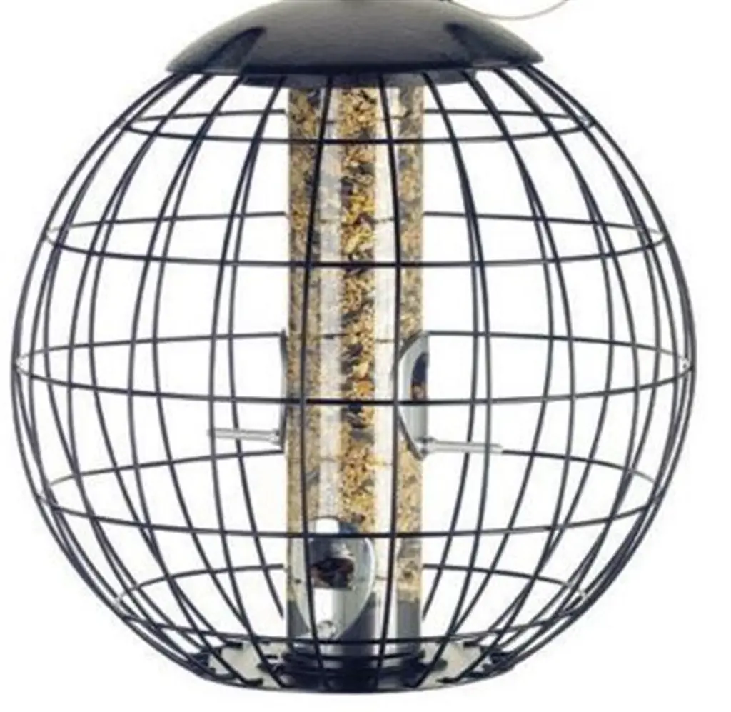91434 Anti Possum Bird Feeder Round Metal 26cm (Large) (3).webp