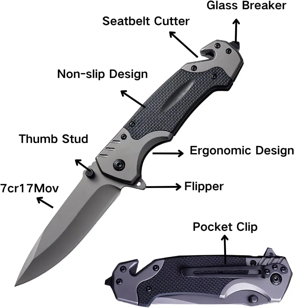 40180 Liner-Lock-Black-Folding-Rescue-Knife-Emergency-Prep-Pocket-Belt-Clip-Seatbelt-Cutter-Breaker-4 (6).webp
