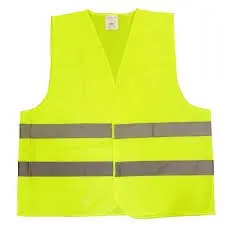  Hi Vis Safety Vest Yellow one size fits most