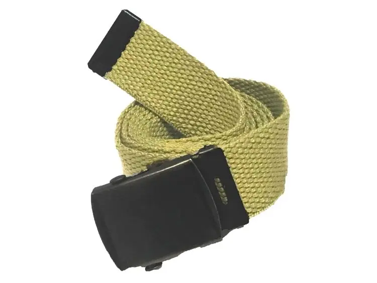  Officers Web Belt Khaki