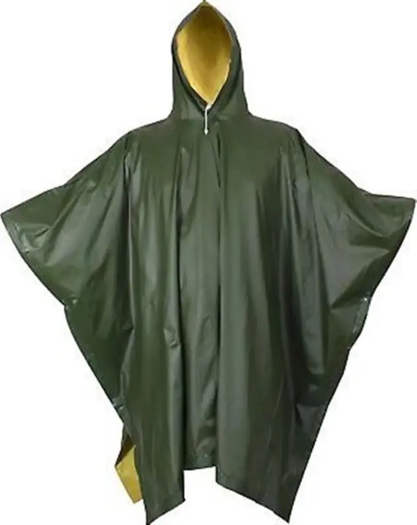 Nylon Poncho Standard Olive