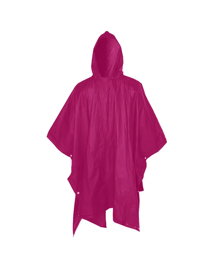  Vinyl Poncho Pink