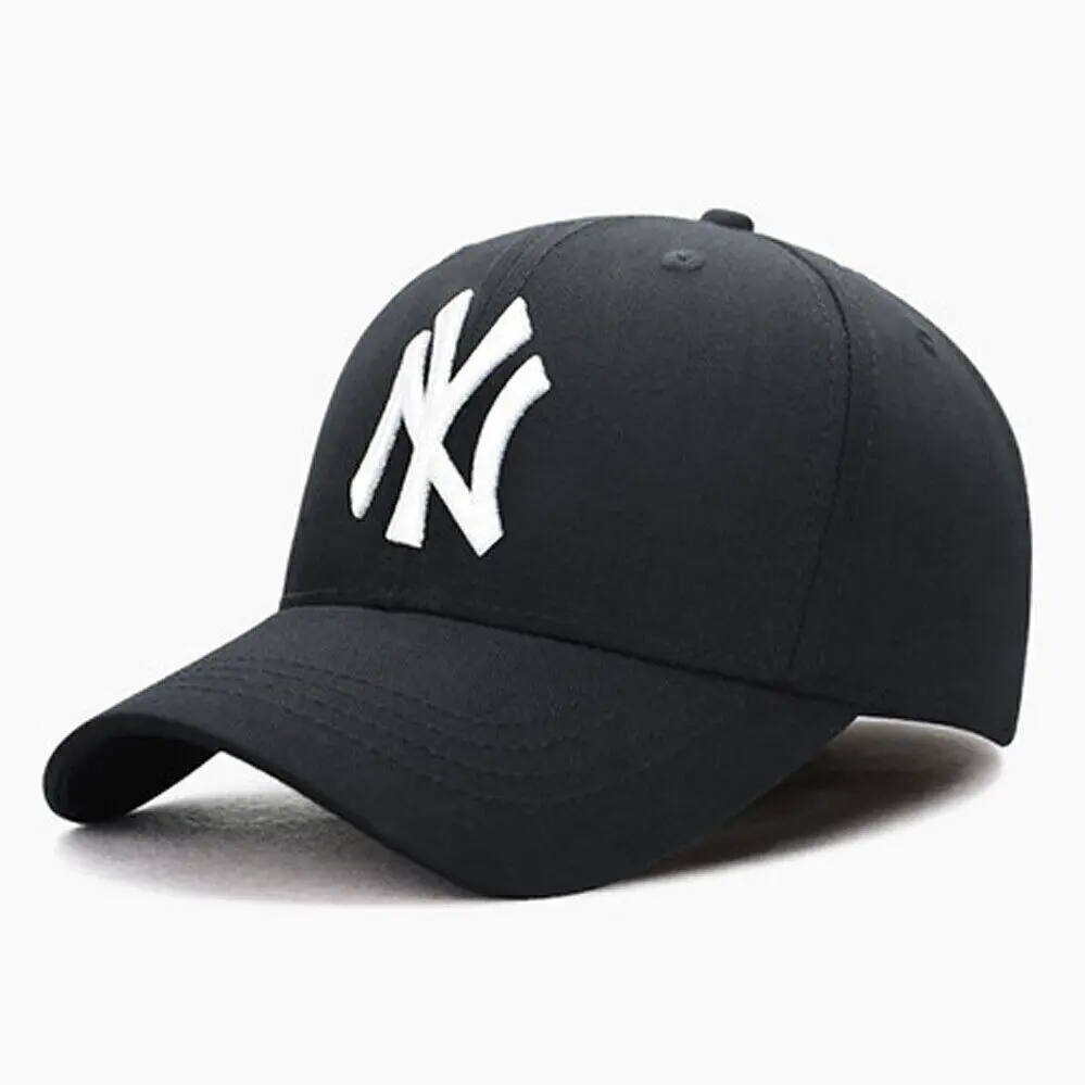  Baseball Cap NY Logo Black