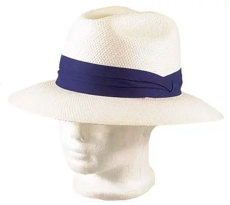  White Panama Straw Hat