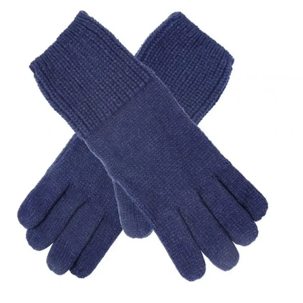  Wool Knit Glove Navy