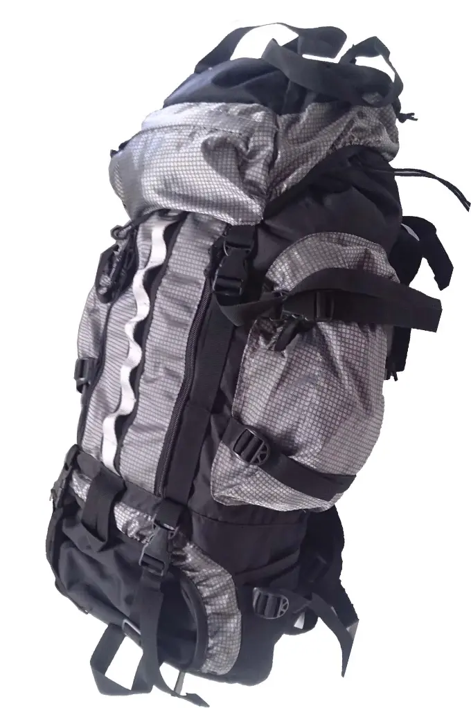  Rucksack Rip-stop 600D 85 Lt Grey/Black
