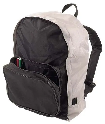  Nylon Backpack Grey/Black