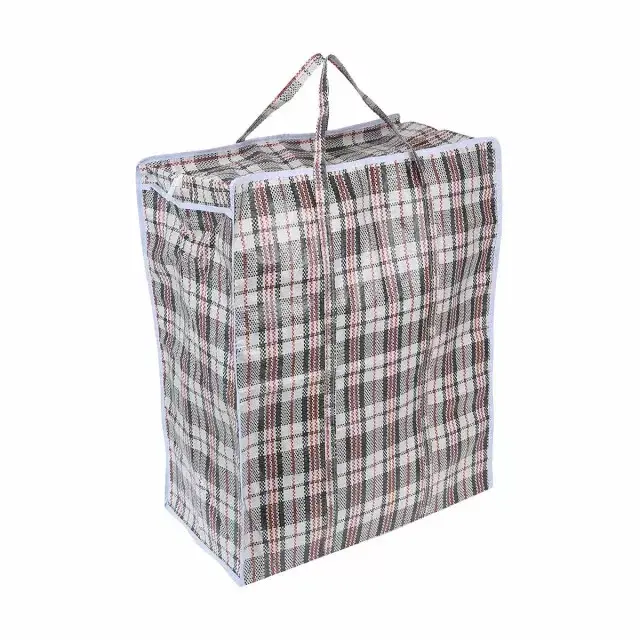  10 x 50x55x30 cm Checked Storage Bali Shopping Luggage Bag Medium