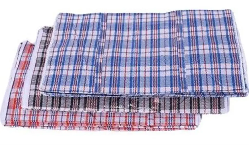  10 x 60x65x30cm 22x26x12" Checked Storage Bali Shopping Luggage Bag X-Large