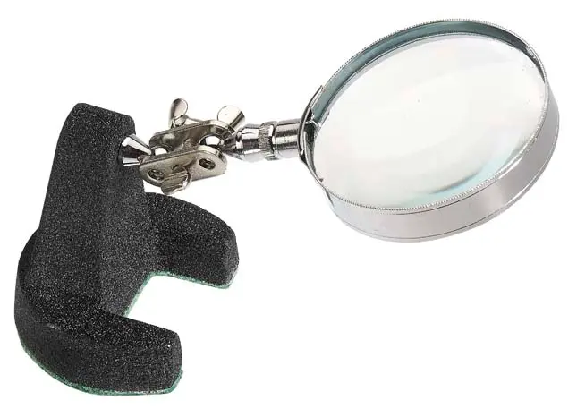  Handsfree Magnifier Solid Base 4x60mm