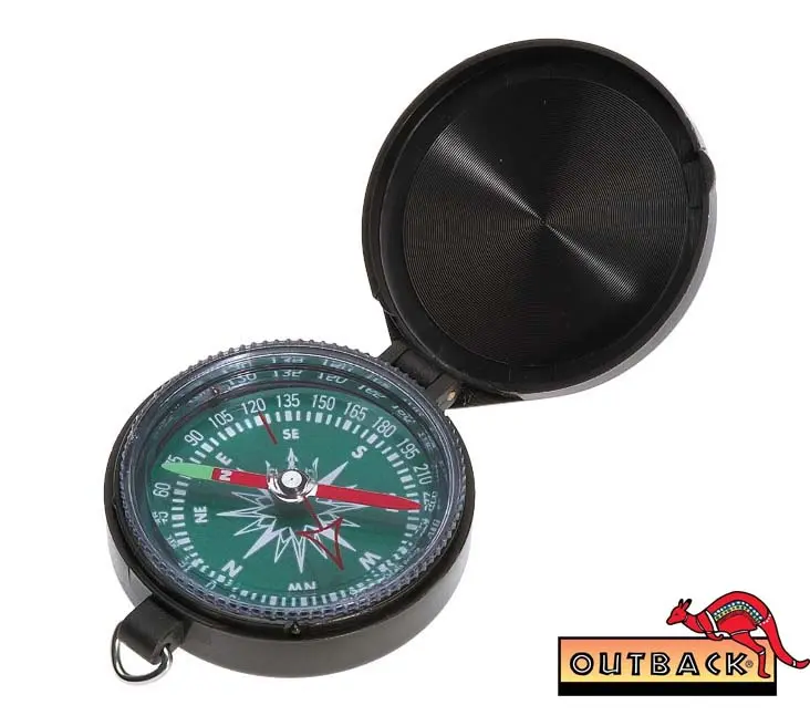  Pocket Compass Plastic Liquid Filled