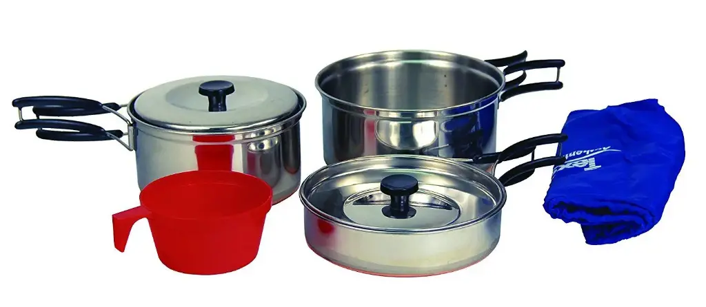  S/Steel 2 Party Cookset 8 pc