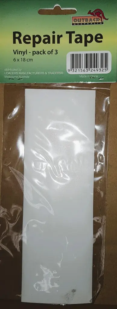  Vinyl Repair Tape Strips White