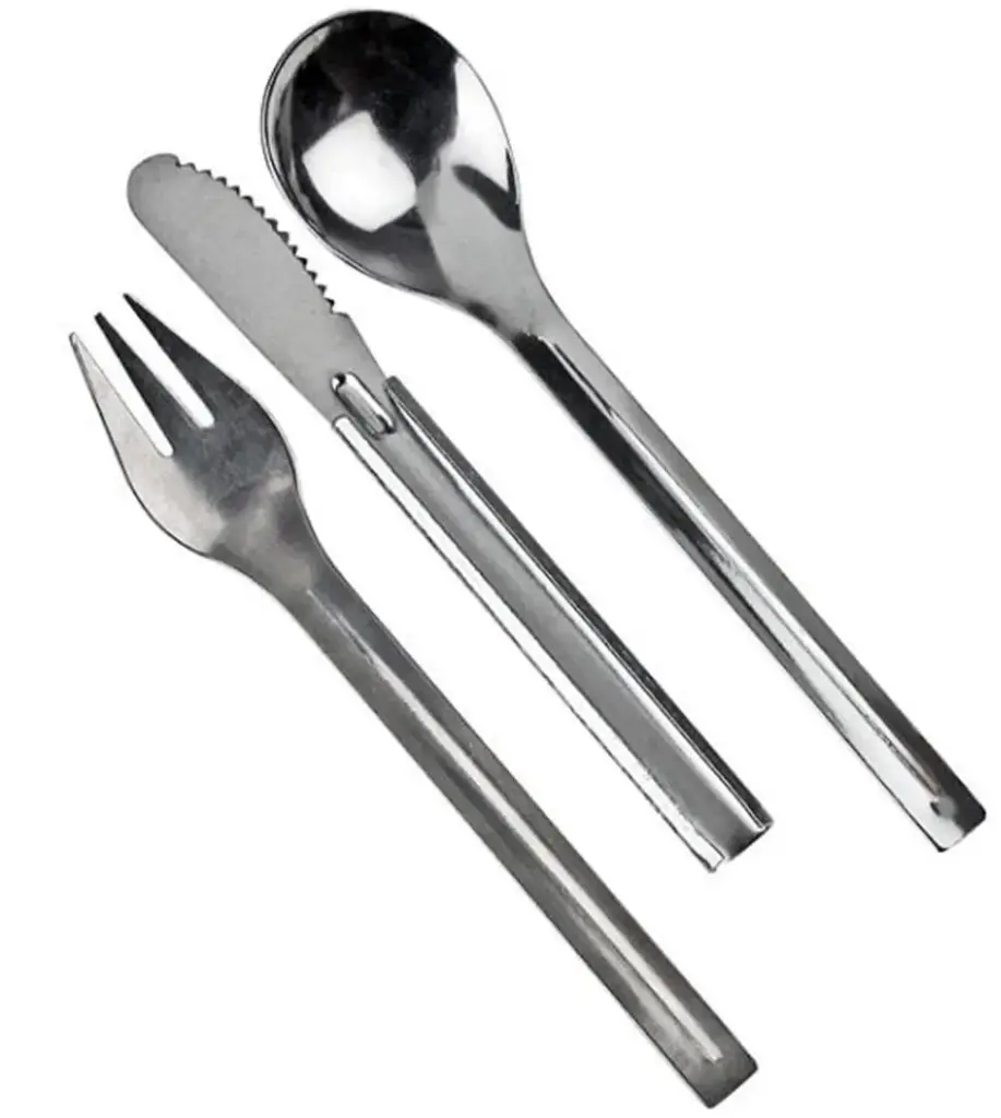  Knife Fork & Spoon Chow Set 3 pce
