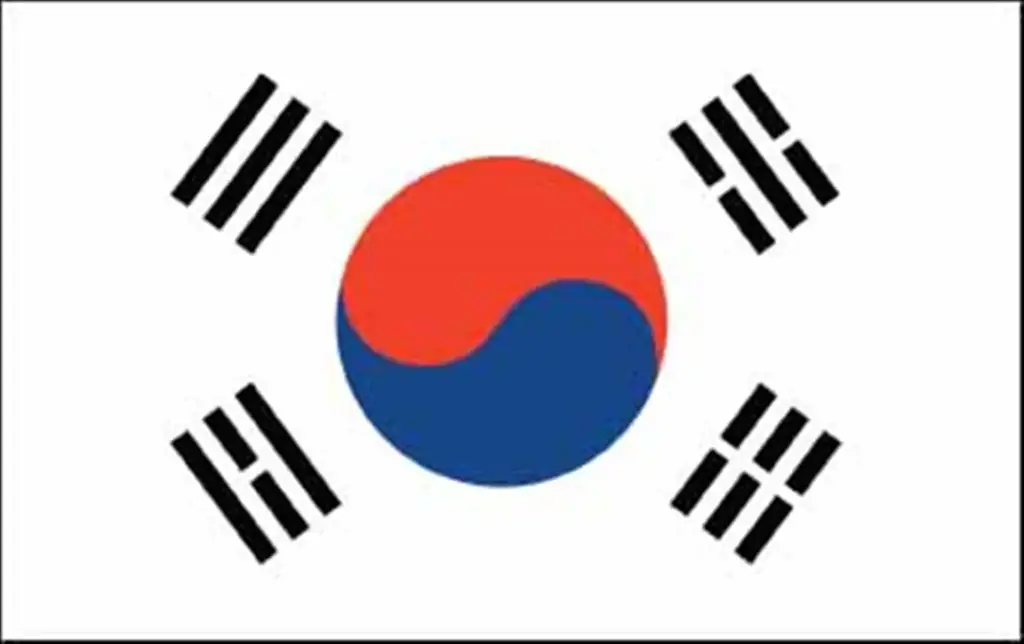  Korea Flag 5' X 3'