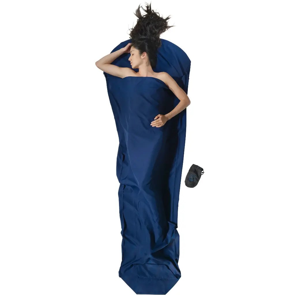  Thermal Sleeping Bag Liner Navy Blue