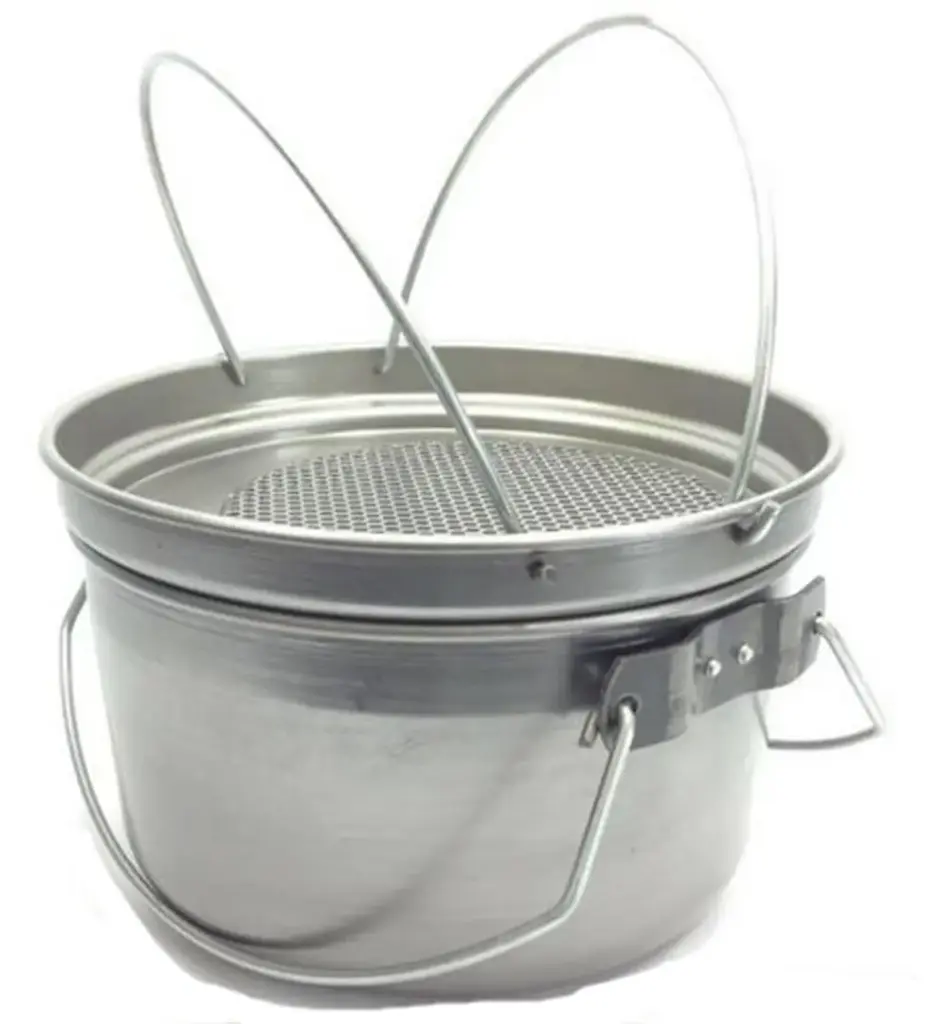  Steel Camp Oven Spun Steel Small 10"