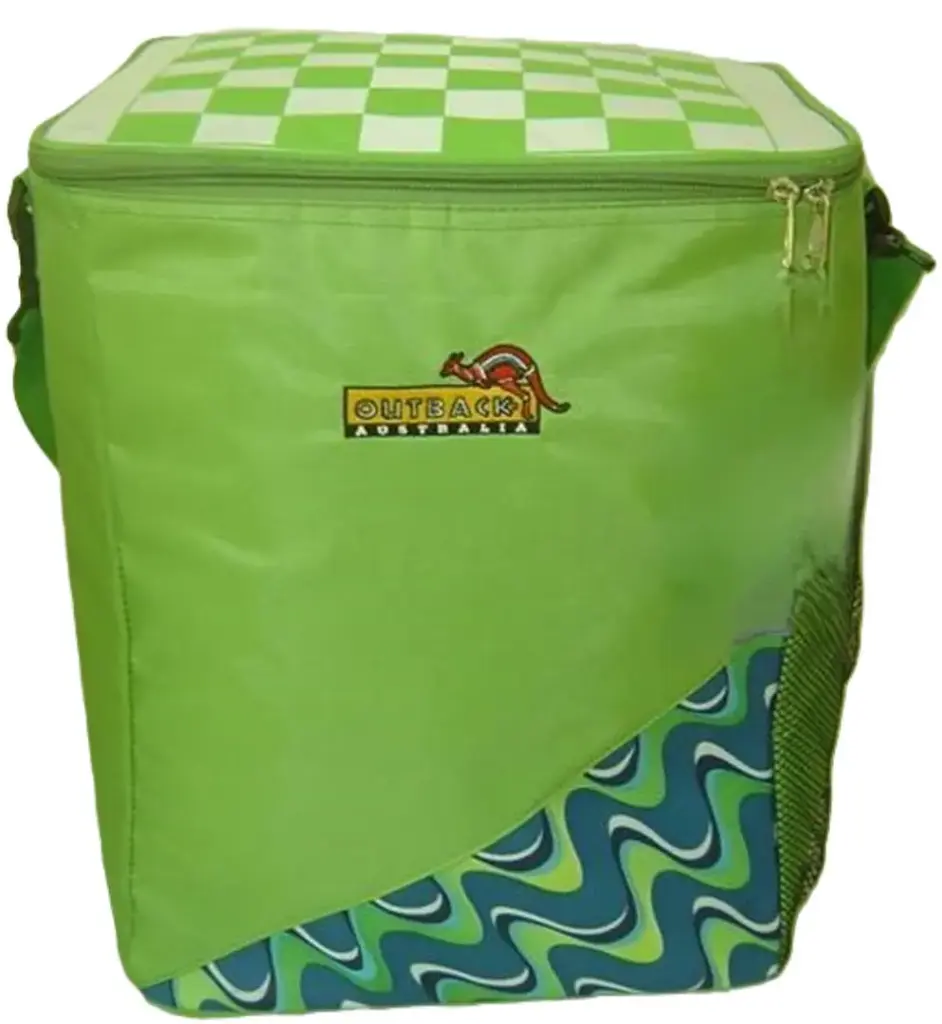  Cooler Bag with Chess Board Print Top