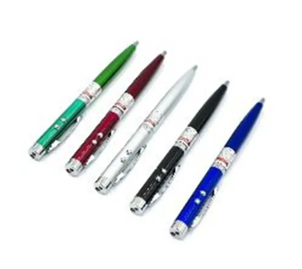  Laser+LED Pen Style with Pocket Clip