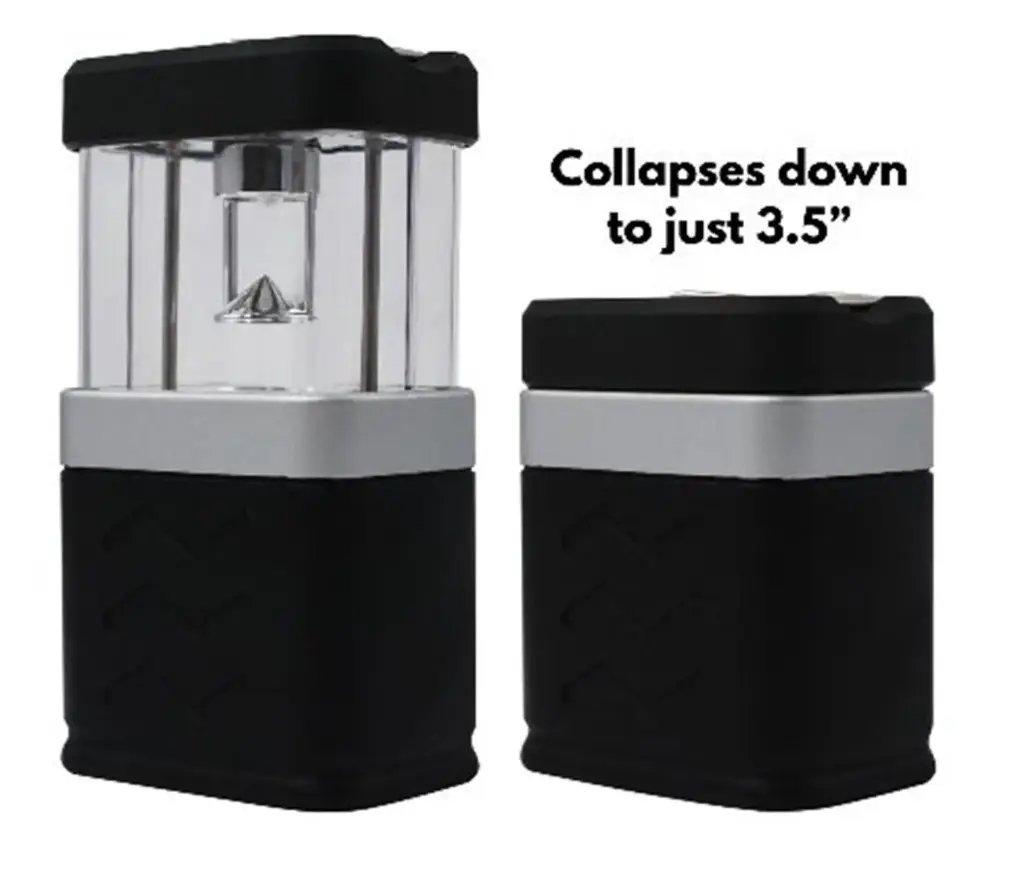  1 Watt Collapsing LED Lantern 4xAA Batte