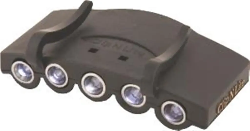  Cap Light Clip On 5 LED