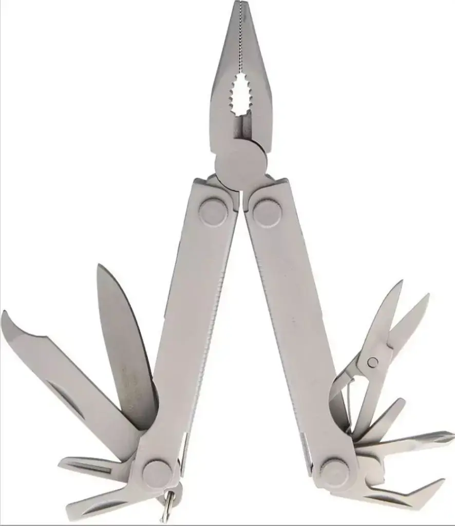  12 in 1 Mini Multi Tool Silver