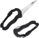  4-IN-1 Carabiner With Lock Knife & Screwdriver Assorted Colours