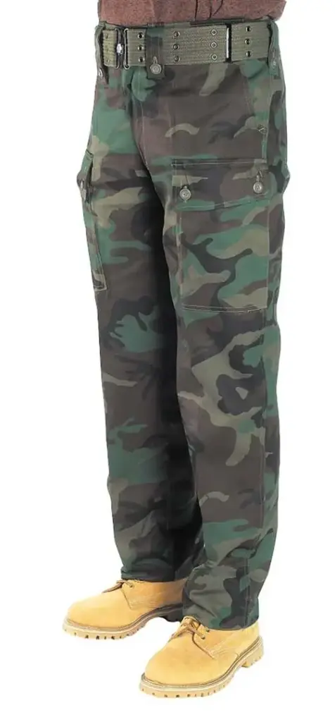 Army Pants Woodland Camo