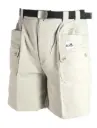 Outback Sundowner Cargo Shorts Cotton Bone