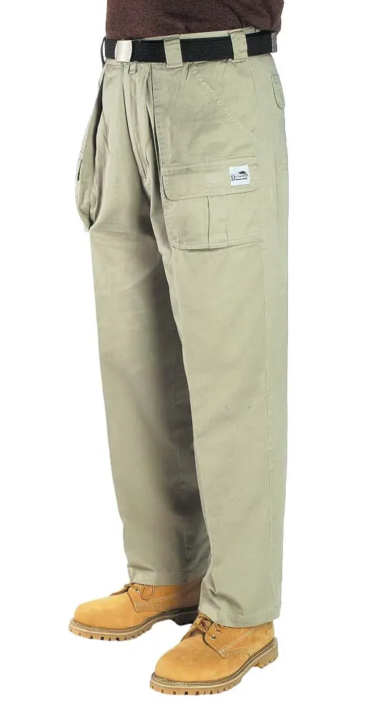 Cargo Pants Cotton Bone