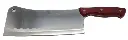 X/Large Cleaver Knife Heavy Duty Stainless Steel .93 kg 10" 24.5x11 cm