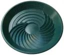 Turbo Pan Green 16" Plastic Gold Pan