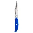  Kitchen Utility Fruit Paring Knife 9.5 cm Blade Rubber Grip Handle