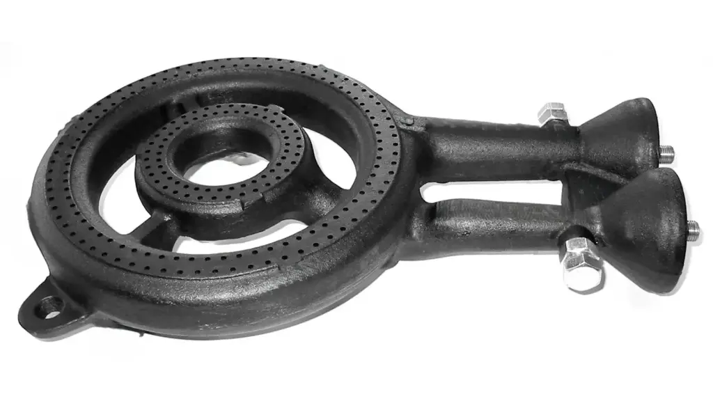 Dual Ring Wok Burner Cast Iron Natural Gas or LPG Stove Stockpot Boiler