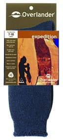 Overlander Expedition Sock Navy 2-8