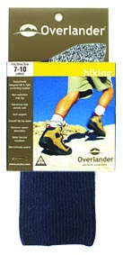 Navy 11-14 Overlander Hiking Sock