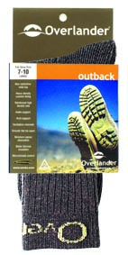 Chestnut 6-10 Overlander Outback Sock