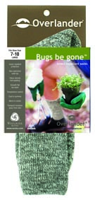 Olive 2-8 Overlander Bugs Be Gone Sock