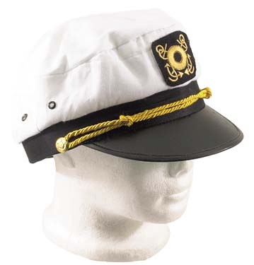 Captains Cap White