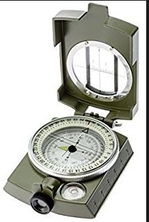 Chinese Army Engineering Compass Olive M